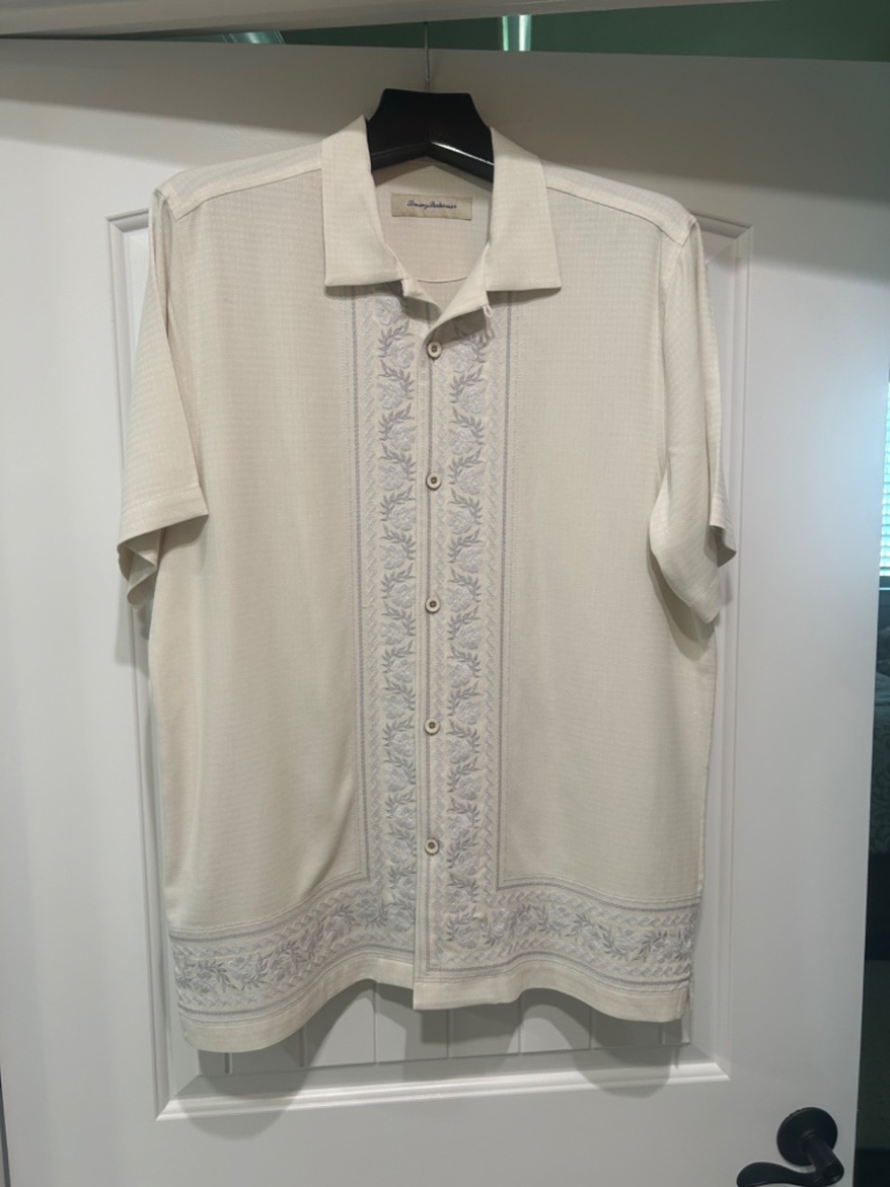 Tommy Bahama Silk Camp Shirt, Size L, $12, Original $175